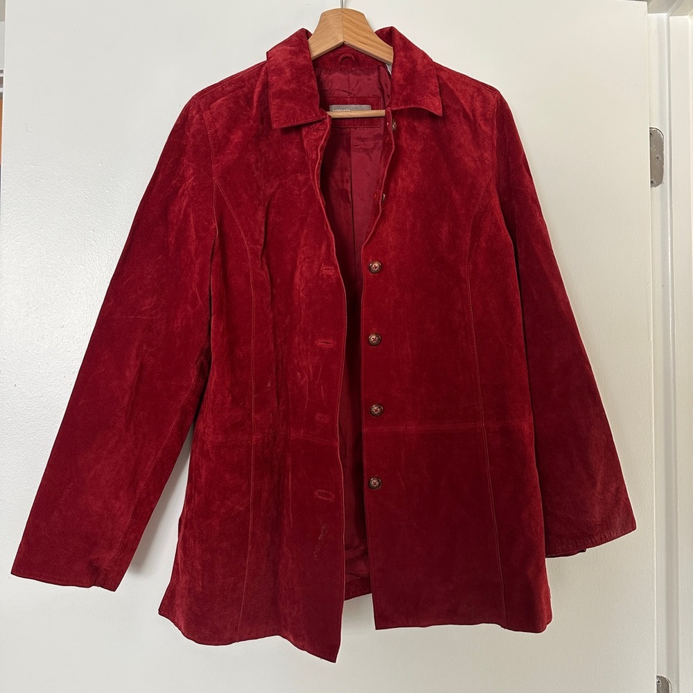 Red Suede Jacket